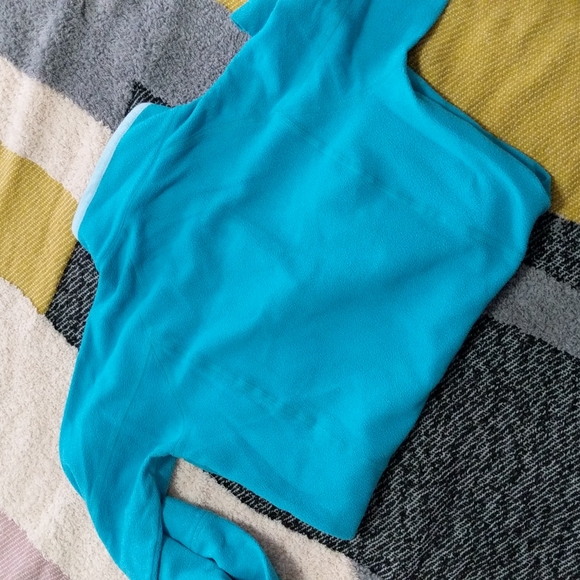 **Under Armour** Teal Light Weight Armour Fleece Small 1/4 Zip - Picture 2 of 6